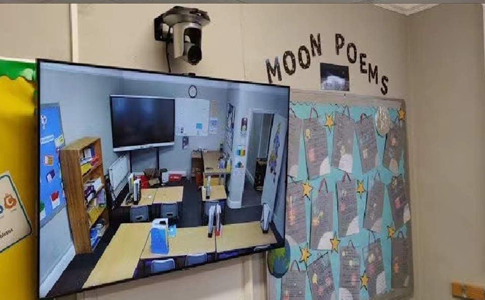 Socially Distant Classroom