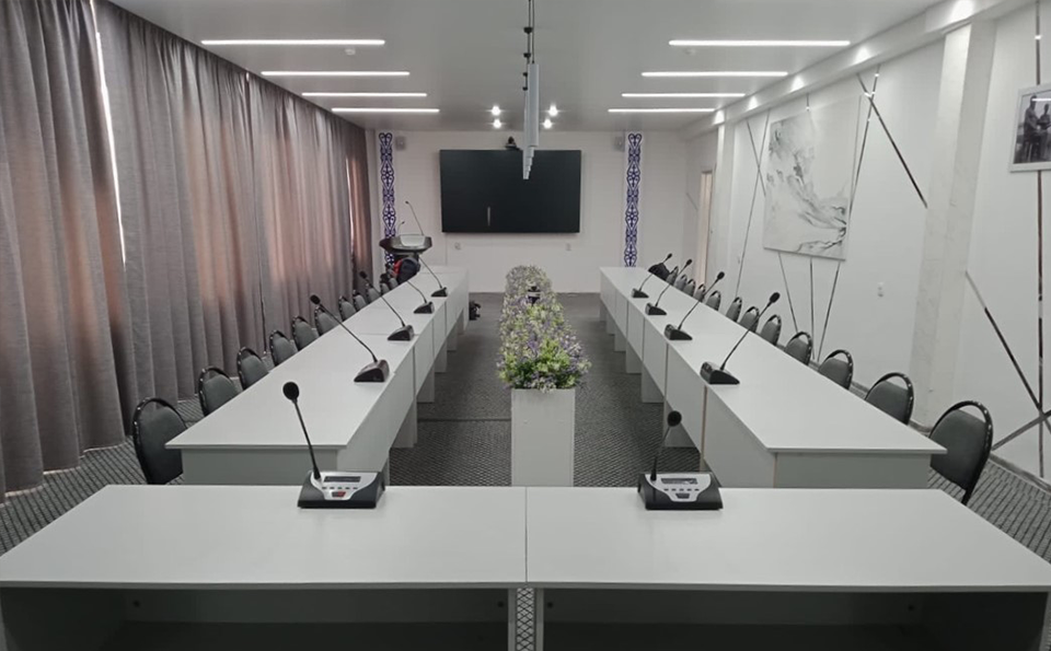 University Conference Hall in Kazakhstan